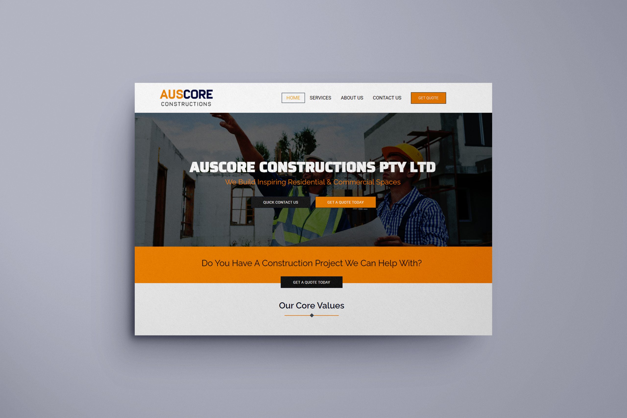Construction Website 2 Auscore Website scaled