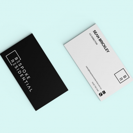 Bespoke Residential Business Card Mockup